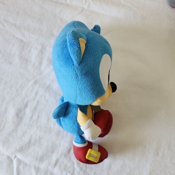 Set of 3 Sonic Plush Toys 8" Jakks Pacific 2023 Sonic Tails Knuckles Lot Sega - Picture 9 of 16